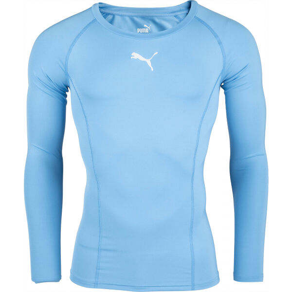 Puma LIGA BASELAYER TEE LS Férfi póló, világoskék, méret S