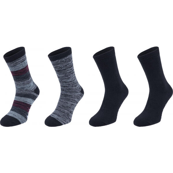 Columbia FULL CUSHION 4P Мъжки чорапи, черно, veľkosť 39-42