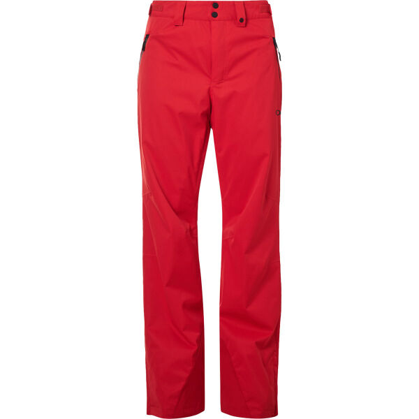 Oakley CRESCENT 2.0 SHELL 2L 10K Мъжки ски панталони, червено, размер