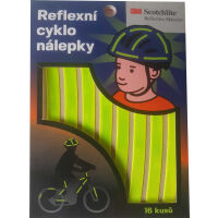Reflective bicycle stickers