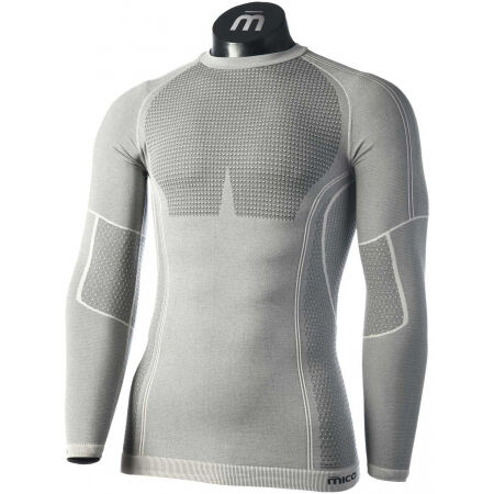 Mico L/SLEEVES R/NECK SHIRT ODOR ZERO XT2 - Мъжка функционална блуза