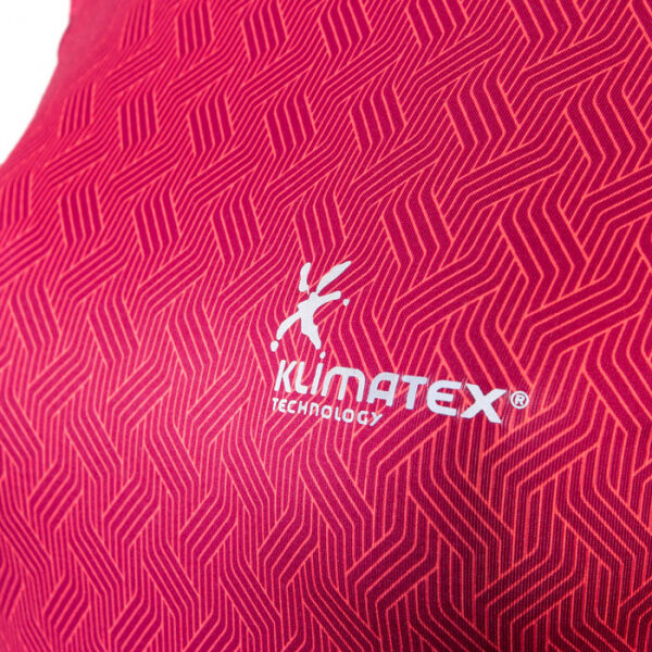 Klimatex DR JOLIE Дамска тениска за бягане, червено, Veľkosť XS