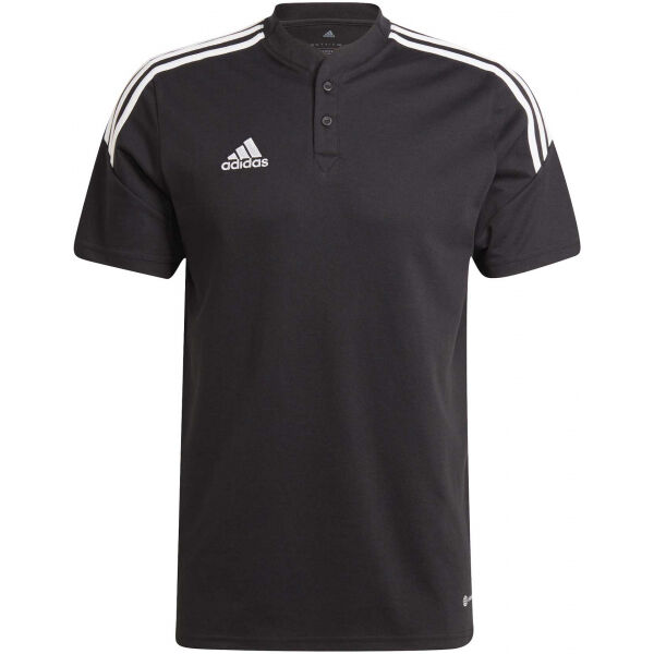 Adidas CON22 POLO Pánske Polo Tričko, čierna, Veľkosť S