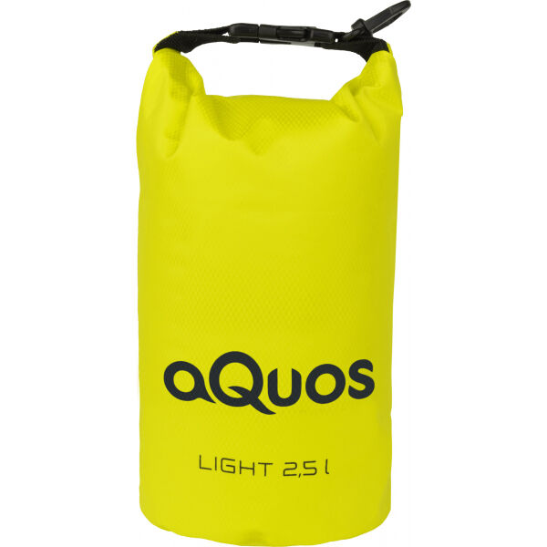 AQUOS LT DRY BAG 2,5L Vízhatlan zsák telefonzsebbel, sárga, méret os