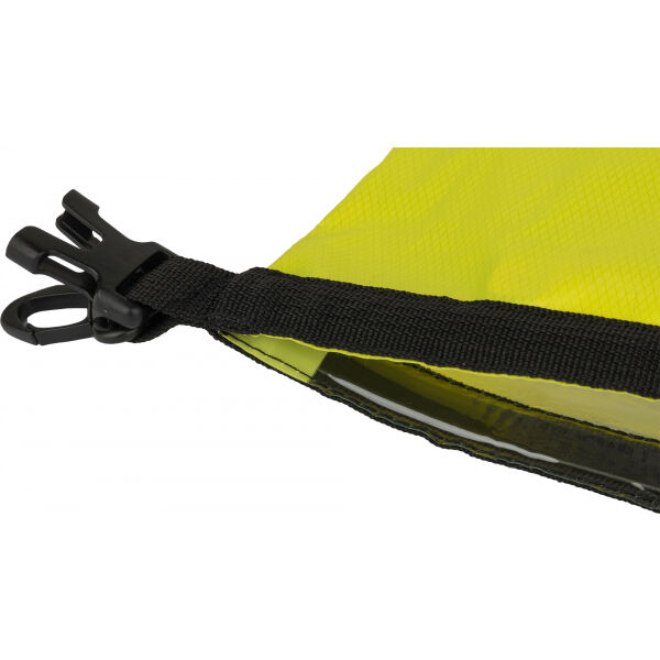 AQUOS LT DRY BAG 2,5L Водоустойчива чанта с джоб за телефон, жълто, Veľkosť Os