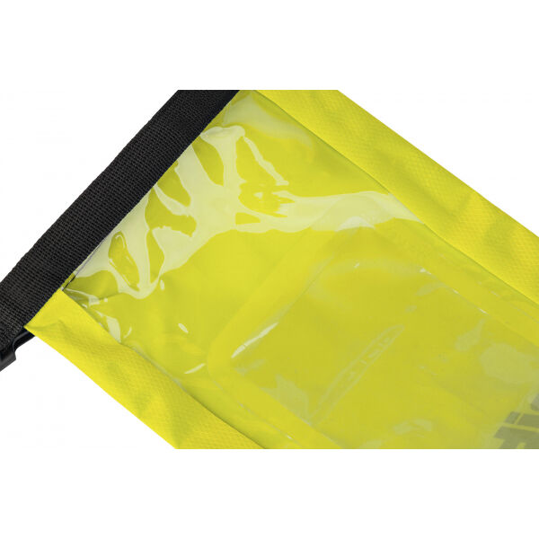 AQUOS LT DRY BAG 2,5L Водоустойчива чанта с джоб за телефон, жълто, Veľkosť Os
