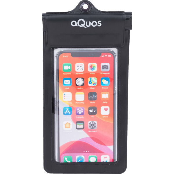 AQUOS PHONE DRY BAG Wasserdichtes Sportetui Für Das Smartphone, Schwarz, Größe Os