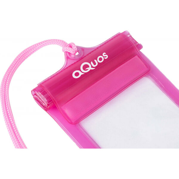 AQUOS PHONE DRY BAG Wasserdichtes Sportetui Für Das Smartphone, Rosa, Größe Os