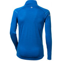 Men’s functional merino top with a high neck and a short zip