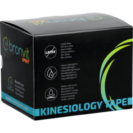 Kineziológiai tape szett - BronVit SPORT KINESIO TAPE SET 5CM X 6 M - 3