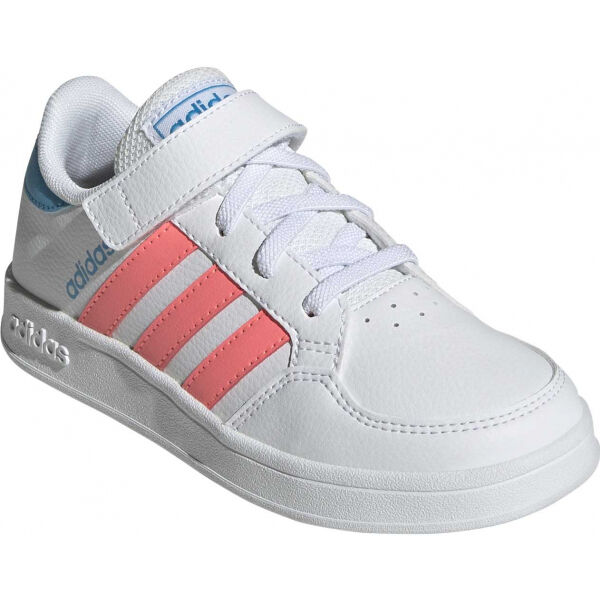 Adidas BREAKNET C Kinder Sneaker, Weiß, Größe 33