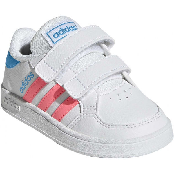 Adidas BREAKNET CF I Kinder Sneaker, Weiß, Größe 21
