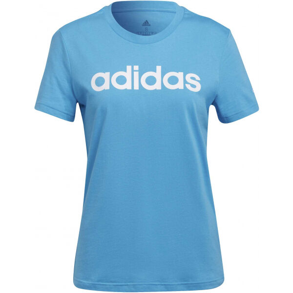 adidas LIN T Női póló, kék, méret S