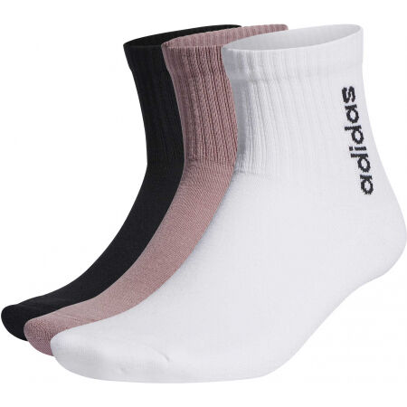 Set ponožek - adidas HC QUARTER 3PP
