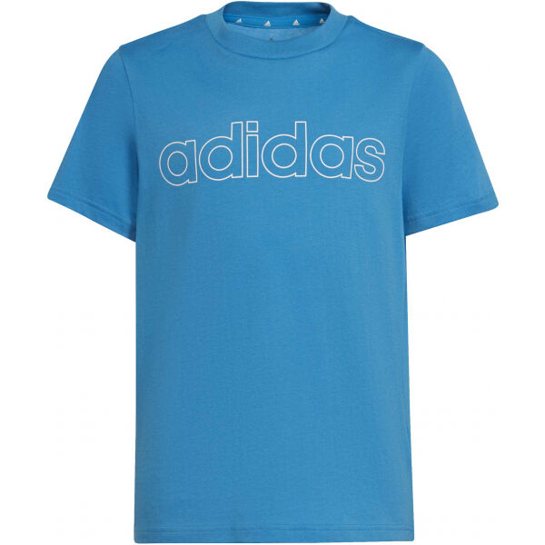 Adidas LIN T Jungenshirt, Blau, Größe 128