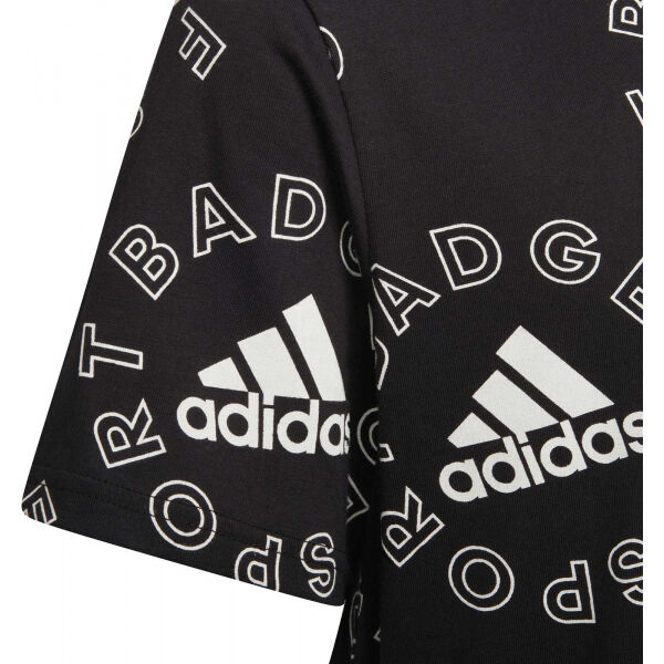 Adidas LOGO DRESS Mädchenkleid, Schwarz, Größe 128