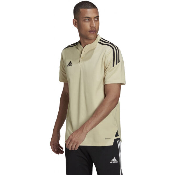 Adidas CON22 POLO Herren Poloshirt, Gelb, Größe XL