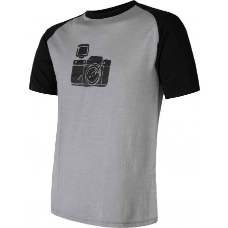Men's functional T-shirt - Sensor MERINO ACTIVE PT CAMERA - 1
