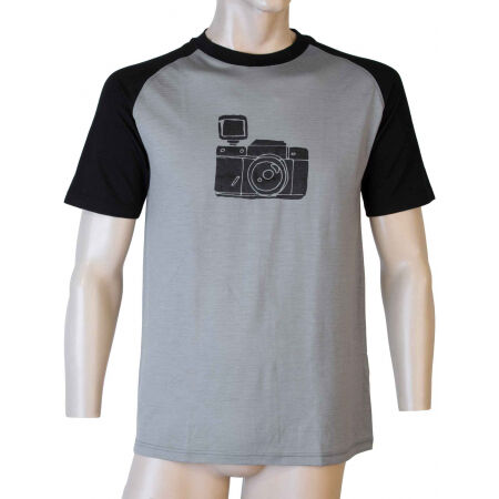 Men's functional T-shirt - Sensor MERINO ACTIVE PT CAMERA - 2