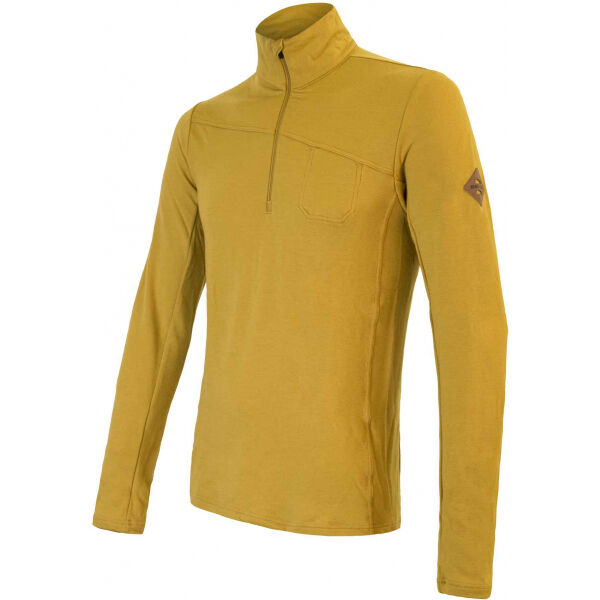 Sensor MERINO EXTREME Мъжка функционална блуза, жълто, размер