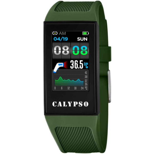 CALYPSO SMARTIME Фитнес гривна, зелено, Veľkosť Os