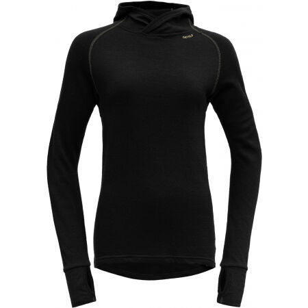 Devold EXPEDITION WOMAN HOODIE - Women's wool T-shirt