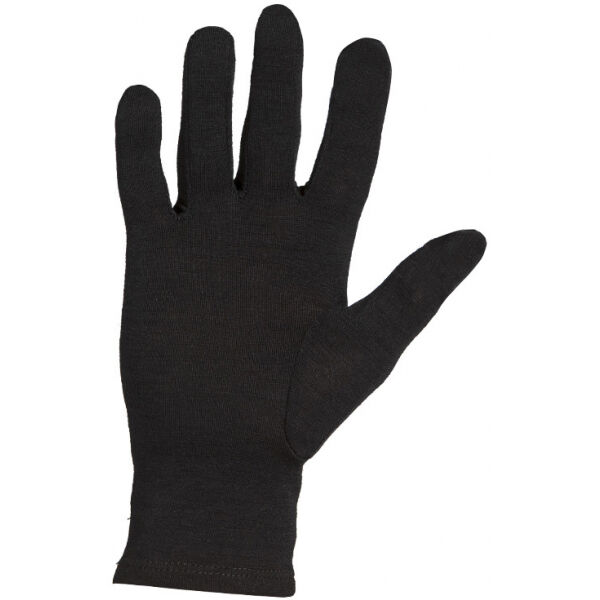 PROGRESS MERINO GLOVES Функционални  ръкавици от мерино вълна, черно, Veľkosť M/L