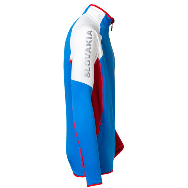 PROGRESS TS SLOVAKIA Мъжка спортна блуза с цип, синьо, Veľkosť XXL