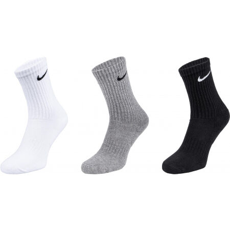 Nike EVERYDAY CUSH CREW 3PR - Ponožky