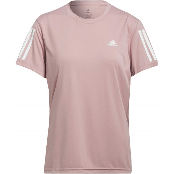 adidas OWN THE RUN TEE Дамска блуза за бягане, розово, размер