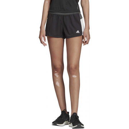Women's sports shorts - adidas PACER COLBLOCK - 2