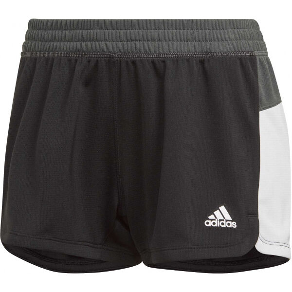 Adidas PACER COLBLOCK Дамски спортни къси панталони, черно, Veľkosť S