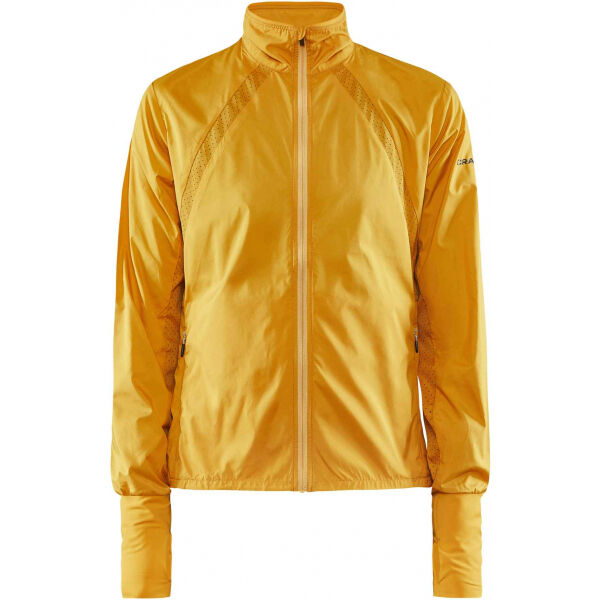 Craft ADV ESSENCE WIND JACKET W Női könnyű funkcionális kabát, sárga, méret L