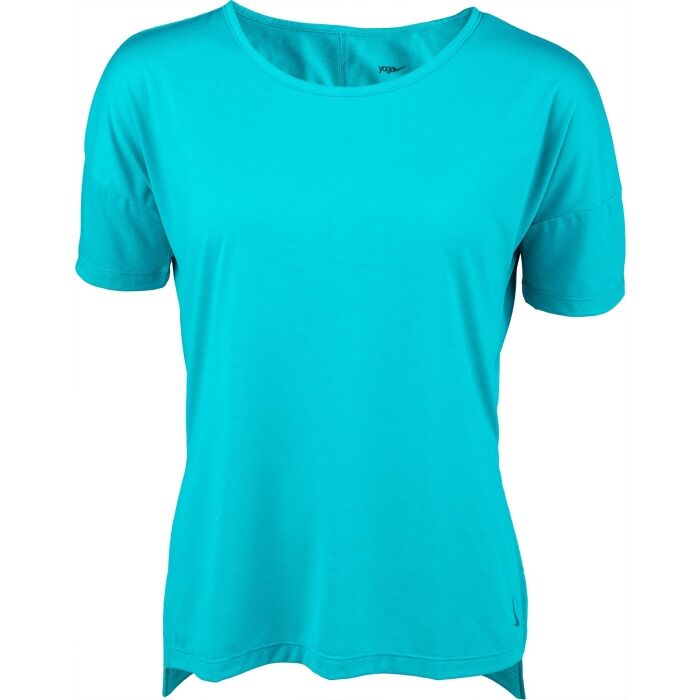 Nike Yoga Training Top Women's Size Medium, Dri Fit Shirt, Black CJ9326-010