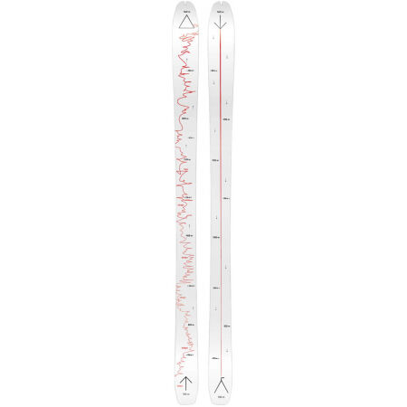 Mountaineering skis with skins - EGOE BEAT T82 + PÁSY - 2