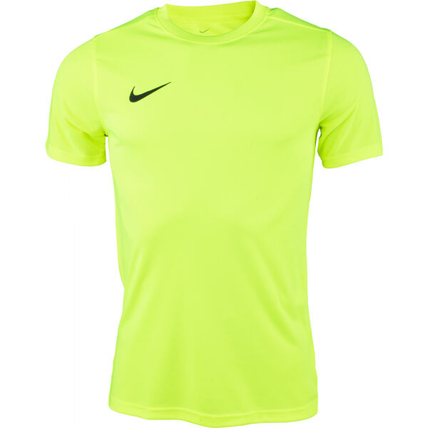 Nike DRI-FIT PARK 7 Мъжка спортна тениска, светлоотразителен неон, размер