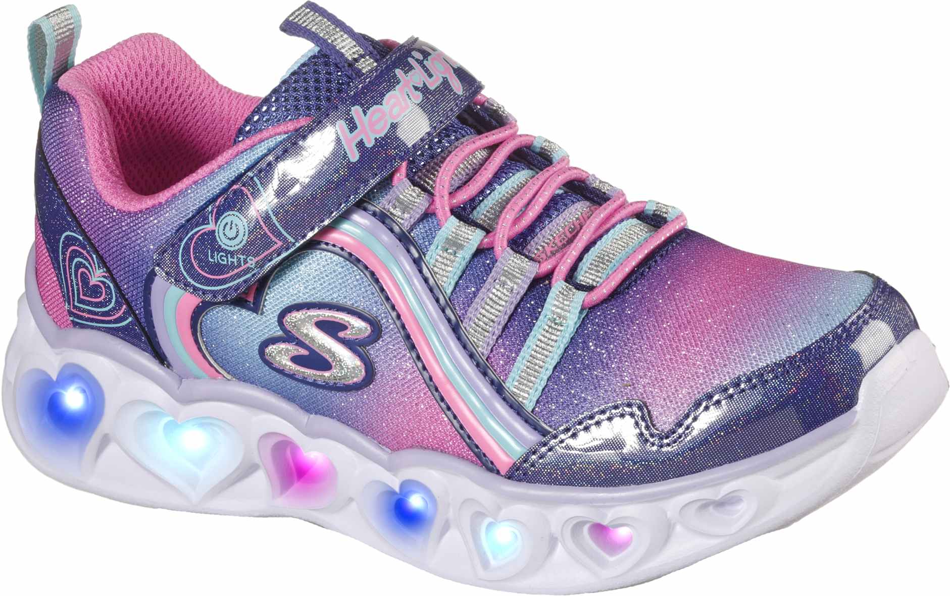 Girl’s flashing sneakers