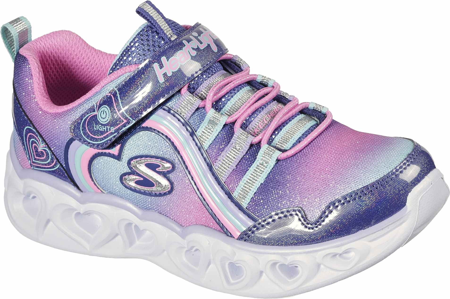 Girl’s flashing sneakers