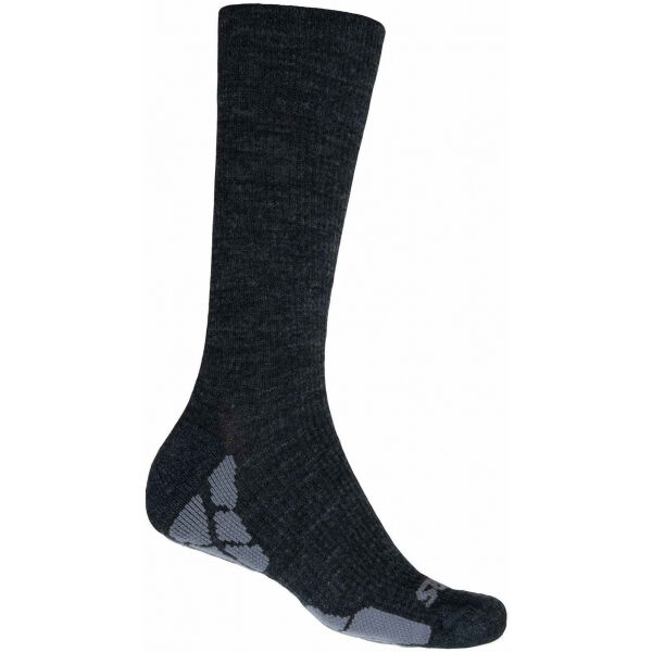 Sensor HIKING MERINO Funkcionális zokni, fekete, méret 43 - 46