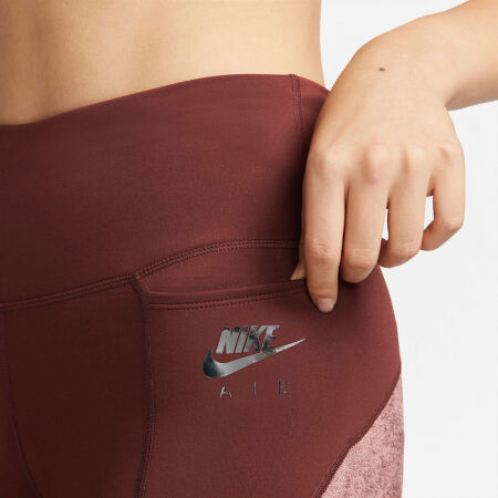 Women’s running leggings - Nike AIR  DF TIGHT BRW W - 4