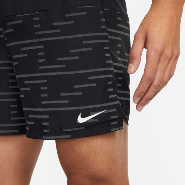 Nike DF RDVN CHLLGR FLSH SRT 5 M Мъжки шорти за бягане, тъмносиво, Veľkosť M
