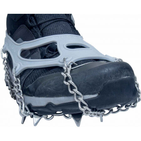 Elastické gumové návleky s kovovými hrotmi na chôdzu na snehu, či zľadovatenom povrchu. - Runto NESMEK - 3