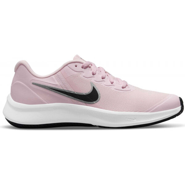 Nike STAR RUNNER 3 GS Gyerek sportcipő, rózsaszín, méret 38.5