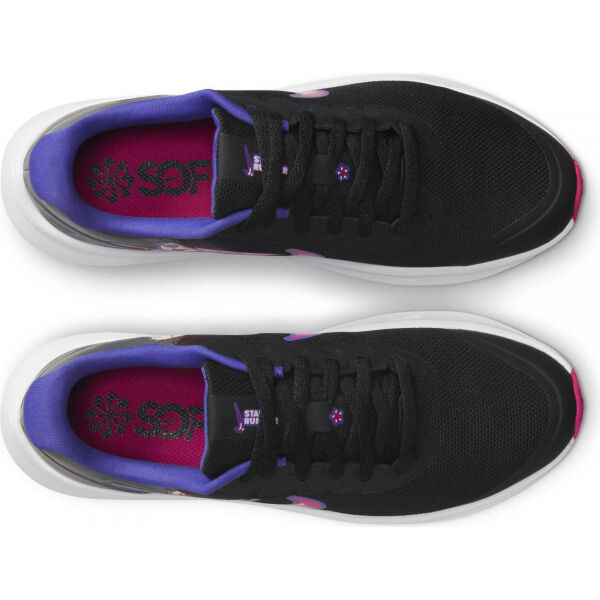 Nike STAR RUNNER 3 Детски спортни обувки, черно, Veľkosť 39