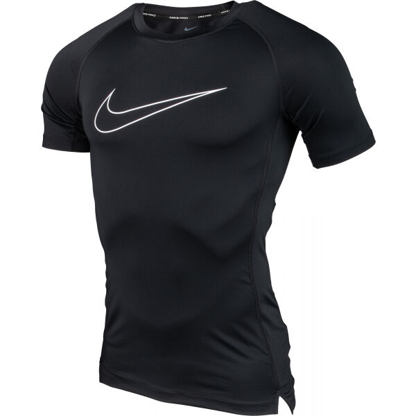 Nike NP DF TIGHT TOP SS M Мъжка тениска за тренировки, черно, Veľkosť L