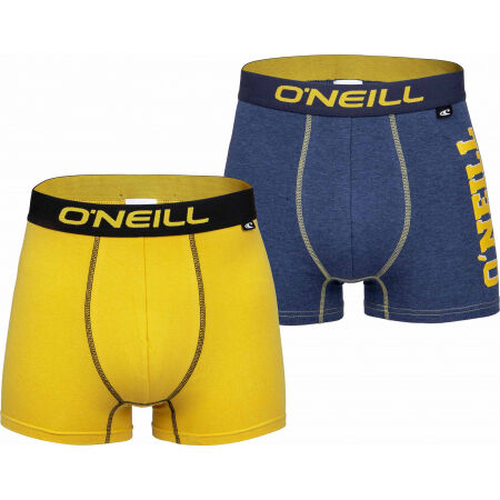 O'Neill BOXER SIDE LOGO&PLAIN 2PACK - Pánské boxerky