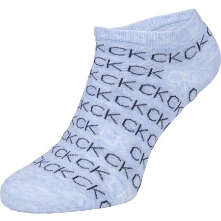 Dámské ponožky - Calvin Klein WOMEN LINER 2P REPEAT LOGO CALLIE - 2