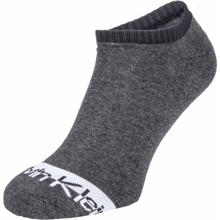 Pánske ponožky - Calvin Klein 3PK NO SHOW CK JEANS ATHLEISURE JASPER - 6