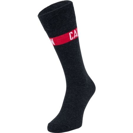 Set of men's socks - Calvin Klein CREW 4P JEANS LOGO GIFTBOX WADE - 6