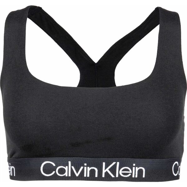 Calvin Klein UNLINED BRALETTE Női melltartó, fekete, méret XS